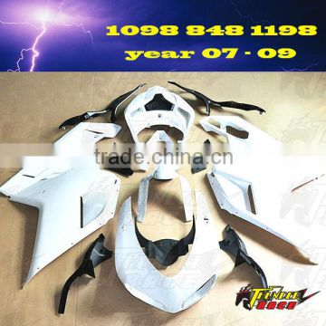 Motorcycle body work for Ducati 1098 848 1198 2007 2009 07 09