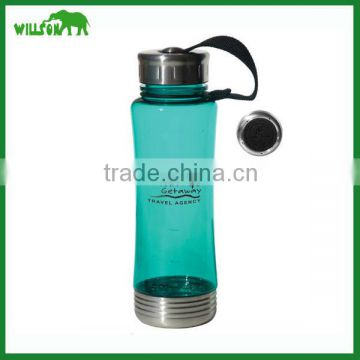 16oz Plastic bpa free water bottles/ single wall tritan travel bottle