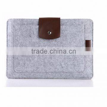 Hot selling Colorful Wholesale Fashionable Felt slim laptop bag