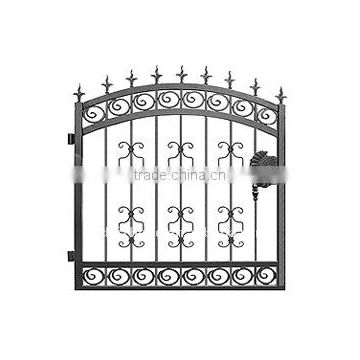 wrought iron garden gate