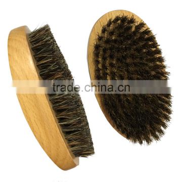 Professional natural horse bristle beard brush for sale