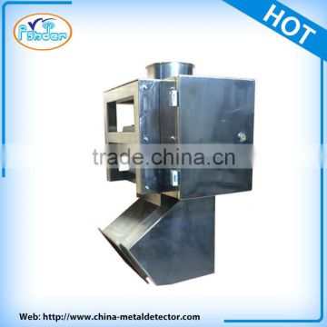 plastic recycling line metal detector separator machine