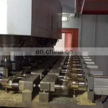 brass zinc aluminium steel iron plumbing fittings hardware cnc automatic drilling and tapping machine
