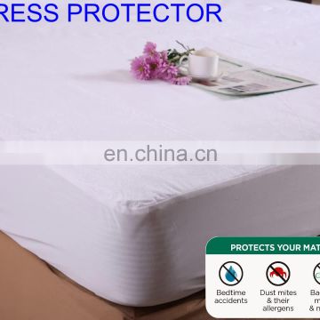 TENCEL Jersey Mattress Protector Lyocell bed cover - Hypoallergenic - Waterproof - Repels Allergens Dust Mites