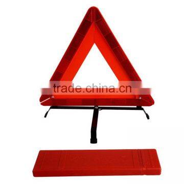 Fashion promotional warning triangle with sand