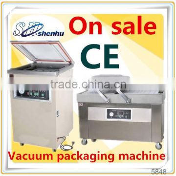 Food fish vacuum packing machine with flat board SH-325
