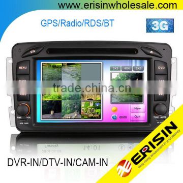 Erisin ES7507M 7" Autoradio Touch Screen Car DVD Player for W163 W168