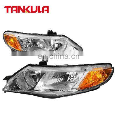 High Quality Auto Lighting System Front Light 33101-SNA-A02  33151-SNA-A02  Car Front Headlamp For Honda Accord 2010- 2011