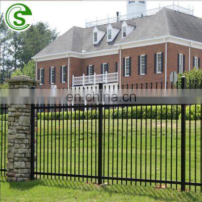 2019 Best Seller models of iron fence/wrought iron fencing used low price for sale