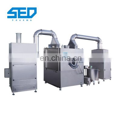 Reliable Quality Low Noise Level High Efficiency Sugar Candy Tablet Film Coating Machine