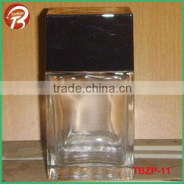 glass perfume bottle 100ml for men with cap TBZP-11
