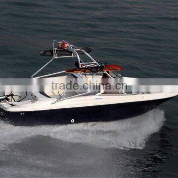 2014 promotion new product China Hot Sale Fiberglass luxury Sport Boat(FLIT580)