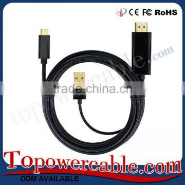 2016 Promotional Bulk Buy From China Hi Speed Type C to HDMI Cable