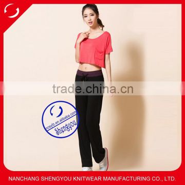 casual loose wide leg yaga pants wholesale china