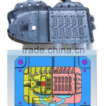 Aluminum lighting part and die casting mould