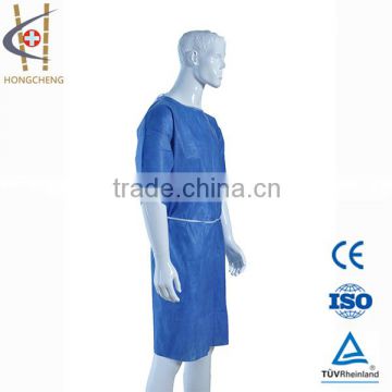 Hot Selling One-off Sanitary Medical Patient Gown