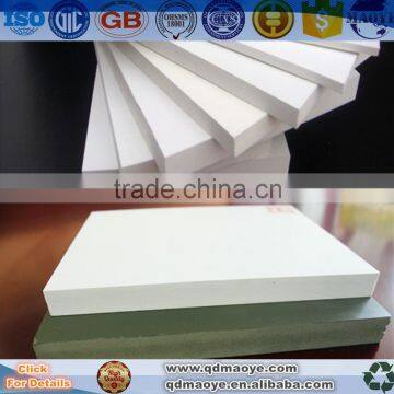 High quality Various size and thickness PVC foam sheet of MAOYE Company