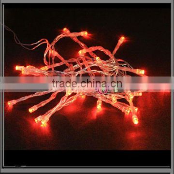 Red 30 LED Battery Outdoor String Light