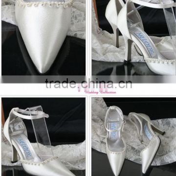 elegant and grace WS-010 custom made wholesale top fishion popular style wedding shose