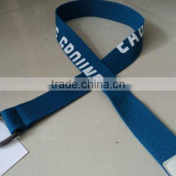 printed webbing belt