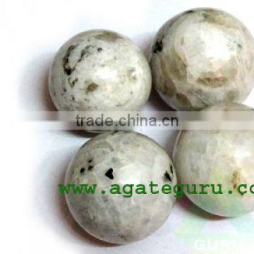 Rainbow Moonstone Balls : Rainbow Moonstone Spheres Wholesaler Manufacturer