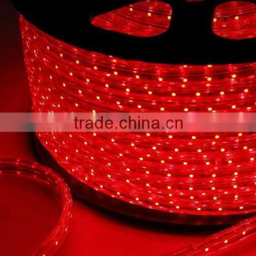 4.8w/m 100m/roll SMD3528 red led colorful rope lighting RGB rubber strip party lamps/lighting outdoor lowes lights