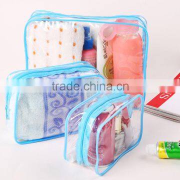 Hot Sell Transparent Pouch,PVC Cosmetic Packaging Pouch