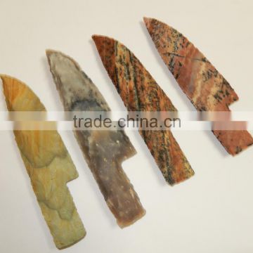 Wholesale 5INCH Arrowhead Knives | Agate Arrowheads For Sale | Indian Arrowhead Wholesaler