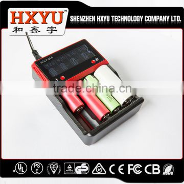 Factory promotional charger with lcd display and universal battery charger