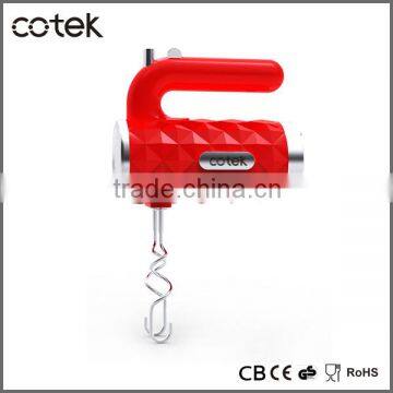 red color 3D electric hand mixer with CE certification