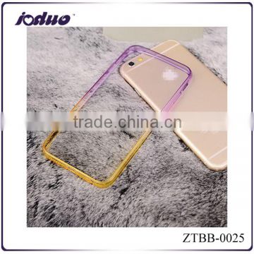 Fashion two gradient color phone shell rainbow silicone phone cases