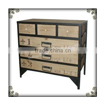 Factory price distressed cabinet for lobby