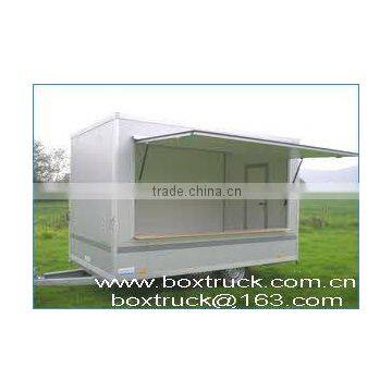 Snack food vending trailer