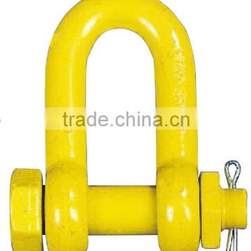 yellow safety pin U.S type G2150 chain Shackle