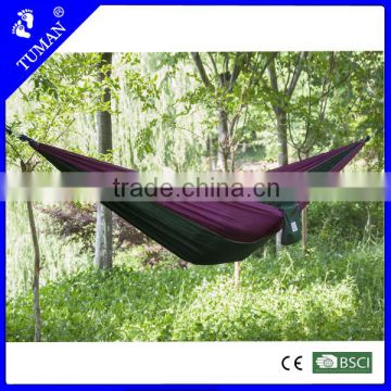 2015 ultralight portable camping hammock for travel manufacture