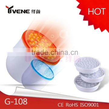 Vibrating Blue Colr led pdt bio-light therapy For Wrinkle Remove