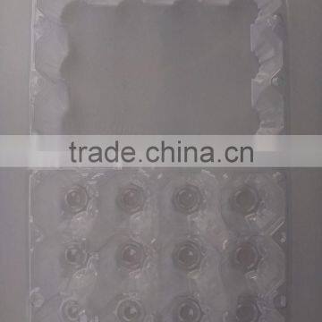 China best selling best price 12 eggs/24quail eggs transparent plastic packing tray