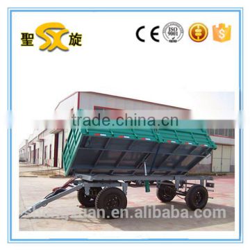 Shengxuan produces four wheel two axle semi trailer