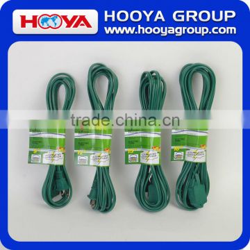 110v Green Universal electrical Extension Cord