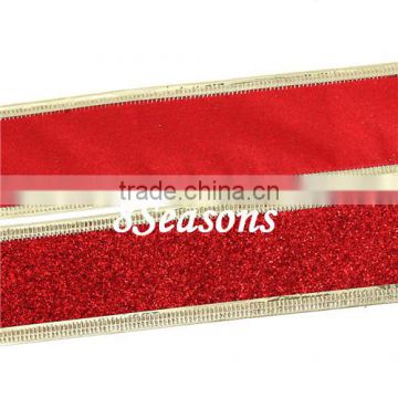 10 Yards Red Satin Ribbon For Christmas Decoration 3.8cm