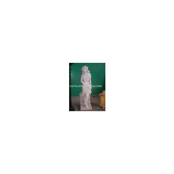 marble or stone carving statue ( garden decoration , artwork , antique imitation )