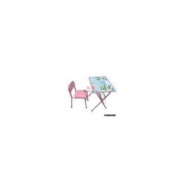Kid's Foldable Desk & Chair,school desk and chair,desk and chair,educational furniture,reading table,school furniture,classroom