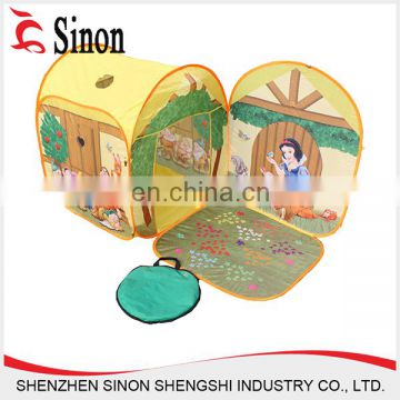 China supplier cute animal kid tent tunnel play house