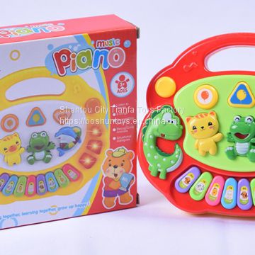 Hot puzzle educational toy electronic organ animal musical instrument for children's toy gift funny animal musical instrument 5097
