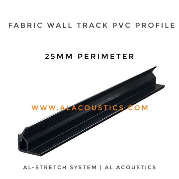 Al-Track: Fabric Wall Track (PVC Profile)