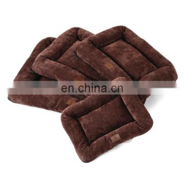 HQP-JJ40 HongQiangThick corduroy comfortable warm dog pad can be removed and cleaned pet den