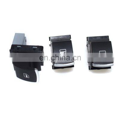 Free Shipping!Chrome Power Window Switch Passenger Side NEW For VW GOLF JETTA MK5 MK6 3PCS