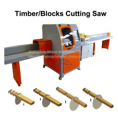 PLC Controlling Auto Wood Cutting Saw Machine