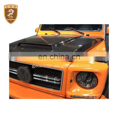 carbon material g class w463 hood parts change to MY style luxury kits