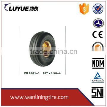 Pneumatic wheel for generator 10"x3.50-4
